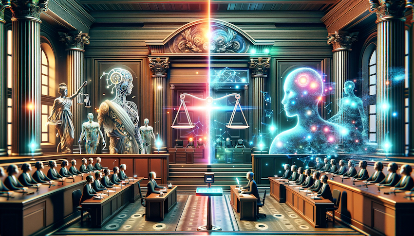 The Legal Labyrinth: AI Transforms, Copyright Threatens