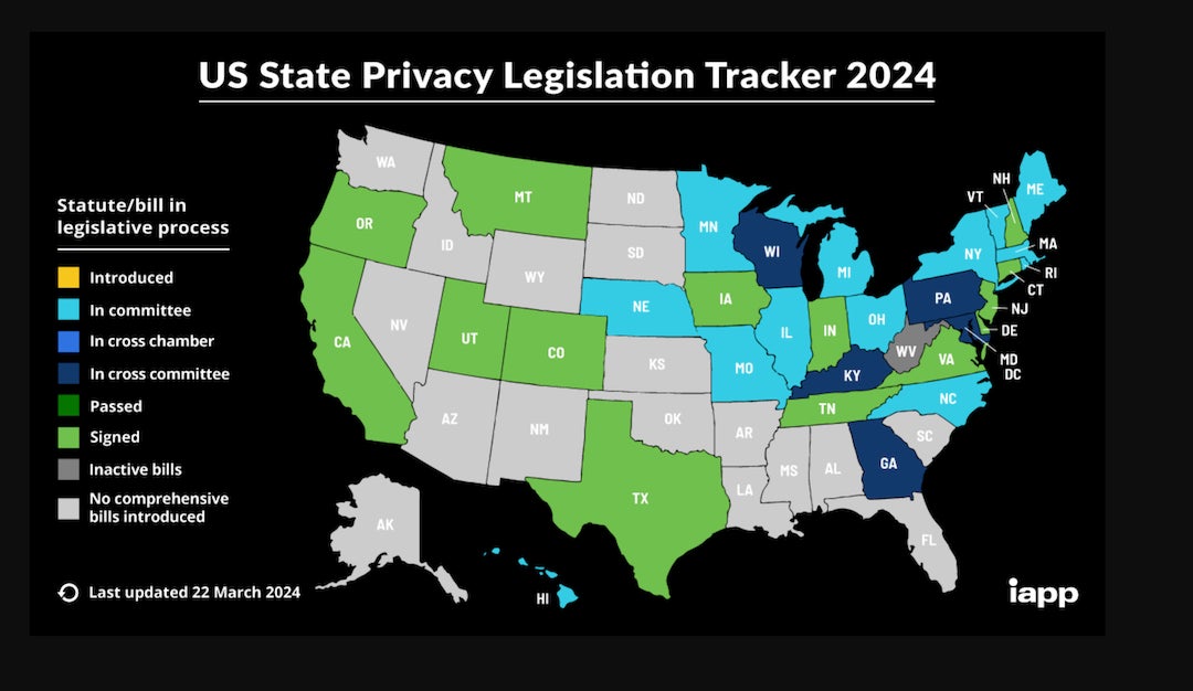 States Adopt New Privacy Laws in 2024