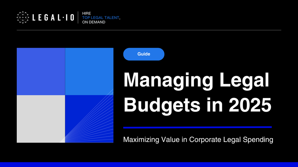 Managing Legal Budgets in 2025: The Official Guide